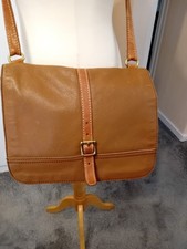 Fossil tan leather for sale  BARNSLEY