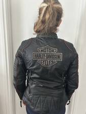 Manteau cuir harley d'occasion  Expédié en Belgium