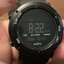 Relógio de pulso Suunto Core alumínio preto profundo USADO, usado comprar usado Relógio de pulso Suunto Core alumínio preto profundo USADO, usado comprar usado  Enviando para Brazil