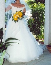 Abito sposa bianco usato  Alba
