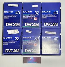 Lot cassettes dvcam d'occasion  Athis-Mons
