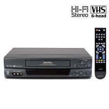 Magnetowid / 12 miesięcy gwarancji / 6 głowic stereofoniczny magnetowid Hifi VHS na sprzedaż  Wysyłka do Poland