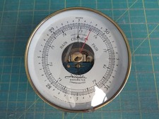 Vintage brass barometer for sale  Port Wing