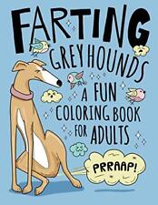 Farting greyhounds coloring for sale  UK