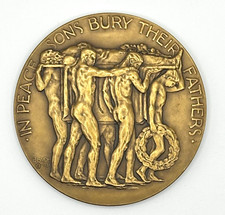 En la guerra los padres entierran a sus hijos 1937 medalla de bronce playa SOM 16ª edición segunda mano  Embacar hacia Mexico
