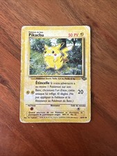 Carte pokémon pikachu d'occasion  Trévillers