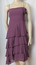 Silk dress purple for sale  Shipping to Ireland