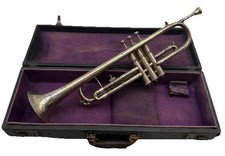 Trompete estudante americano Bohland & Fuchs início dos anos 1900 com estojo•Mpc•Botões MOP comprar usado  Enviando para Brazil