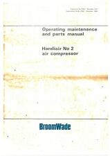 Broomwade handiair air for sale  CALLINGTON