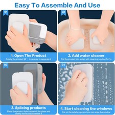 Magnetic window cleaner for sale  DUNSTABLE