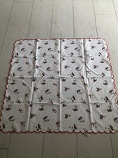 Printed cotton tablecloth for sale  BILLERICAY