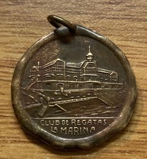 *MEDALHA DE REMO 50º La Martina REGATTA Club 1926 Argentina PASTORINO & SALA, usado comprar usado  Enviando para Brazil