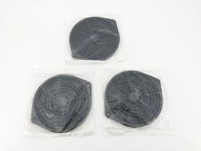 Lote de 3 novos conjuntos de filtro e protetor de ventilador axial Dayton 3RP16B, usado comprar usado  Enviando para Brazil