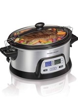 Panela Hamilton Beach FlexCool 6 Qt Stay or Go Slow - Prata (33861) comprar usado Panela Hamilton Beach FlexCool 6 Qt Stay or Go Slow - Prata (33861) comprar usado  Enviando para Brazil