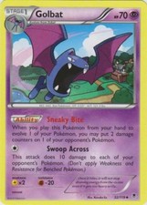 Pokemon card golbat for sale  ABERGELE