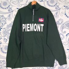 Piemont felpa verde usato  Villanova Solaro