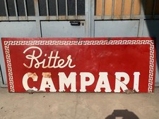 Insegna pubblicitaria bitter usato  Seregno