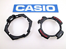 Genuíno Casio G-Shock GA-1000 GA1000 conjunto de moldura de relógio de resina preta impressões vermelhas comprar usado  Enviando para Brazil