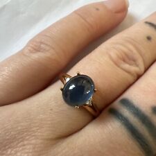 Blue sapphire diamond for sale  SWANSEA