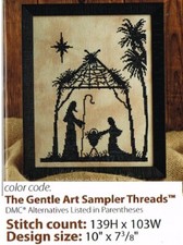 Nativity silhouette pattern for sale  Ontario