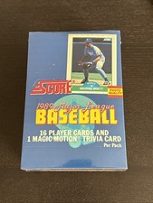 1989 score mlb for sale  Los Angeles