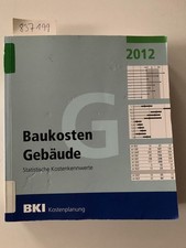 Bki baukosten 2012 gebraucht kaufen Bki baukosten 2012 gebraucht kaufen  Dinkelscherben