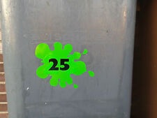 Splat design wheelie for sale  IPSWICH