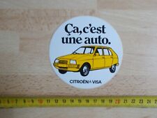 Autocollant citroën visa d'occasion  Toulon-