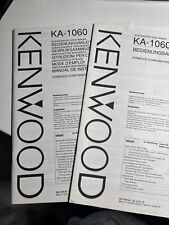 Kenwood 1060 bedienungsanleitu gebraucht kaufen  Frechen