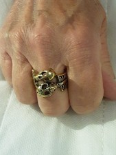 Bague tete mort d'occasion  Vidauban