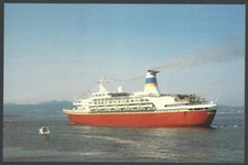 CTC CRUISE LINES M.V. Cartão postal colorido Southern Cross, usado comprar usado  Enviando para Brazil