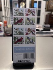 Livro de 20 Selos USPS Forever SONGBIRDS IN SNOW 2016 Series -ESTADO PERFEITO FV $14.60 comprar usado  Enviando para Brazil