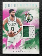 2024-25 Panini Origins Jayson Tatum jogo de origem usado patch rosa /25 comprar usado  Enviando para Brazil