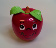 Fisher Price vintage 1972 Happy Apple - Made in USA Chime Works na sprzedaż  Wysyłka do Poland