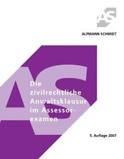 Zivilrechtliche anwaltsklausur gebraucht kaufen  Ohlsbach