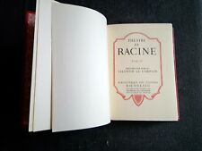 Théâtre racine tome d'occasion  Le Mans