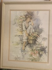 Flower girl print for sale  LIVERPOOL