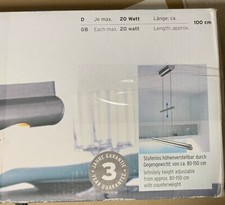Pendelleuchte lang höhenverst gebraucht kaufen  Frankfurt am Main