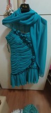 Vestito elegante turchese usato  Ardore Marina