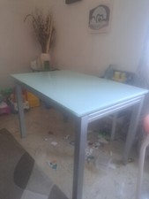 Tavolo calliagaris vetro usato  Torino