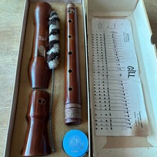 Gill Alto-F-Recorder Woodwind Instrumento Musical Caja Original Hecho en Israel segunda mano  Embacar hacia Mexico