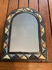 Miroir artisanal laiton d'occasion  Troyes