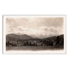 Paisagem Estes Park Colorado - Foto vintage da década de 1940 - Cidade das Montanhas Rochosas comprar usado  Enviando para Brazil