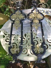 Pair ornate cast for sale  BIGGLESWADE