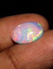 Pedra preciosa opala chamativa Welo opala etíope cabochão pedra natural 14x10 mm 2,75 quilates comprar usado  Enviando para Brazil
