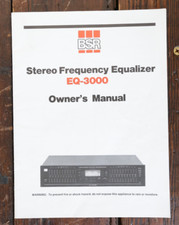 Bsr 3000owner instruction for sale  Columbus