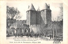 Cpa carcassonne french d'occasion  Expédié en Belgium