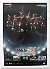 Pôster promocional PES Pro Evolution Soccer 2011 RARO PS3 XBOX 360 42cm x 59cm comprar usado  Enviando para Brazil