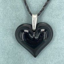 Lalique necklace black for sale  MANSFIELD