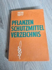 Pflanzen schutzmittel verzeich gebraucht kaufen  Neustrelitz
